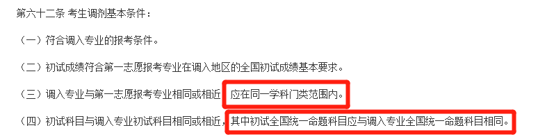 21考研調(diào)劑政策有重大變化！禁止跨門類調(diào)劑，學碩還能調(diào)劑專碩嗎？
