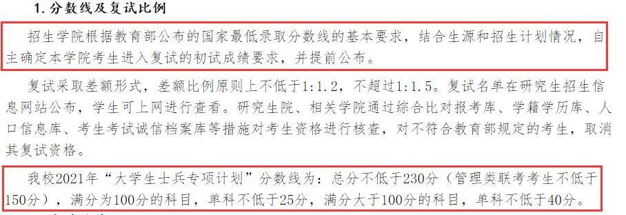 2021考研分數線:浙江農林大學復試分數線_復試時間_國家線公布!